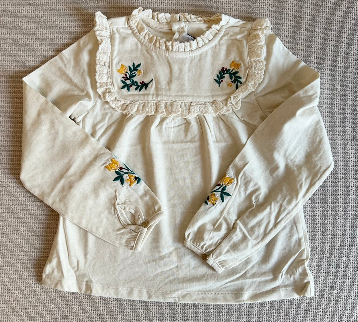 Ensemble 2 pcs chemise et jupe réversible