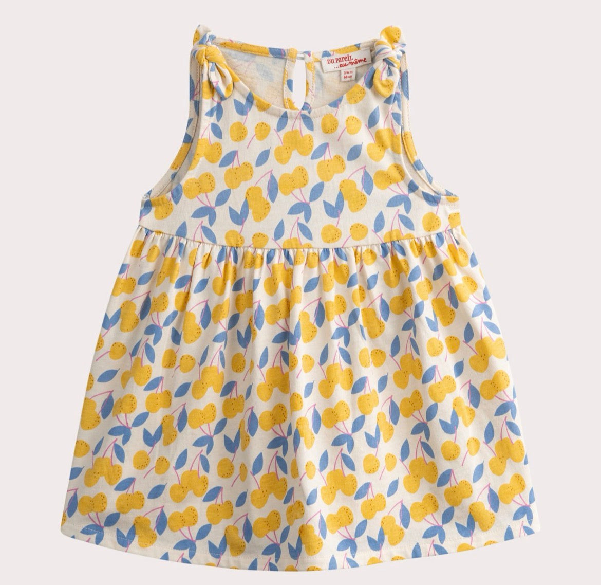 Robe fleurie Citron