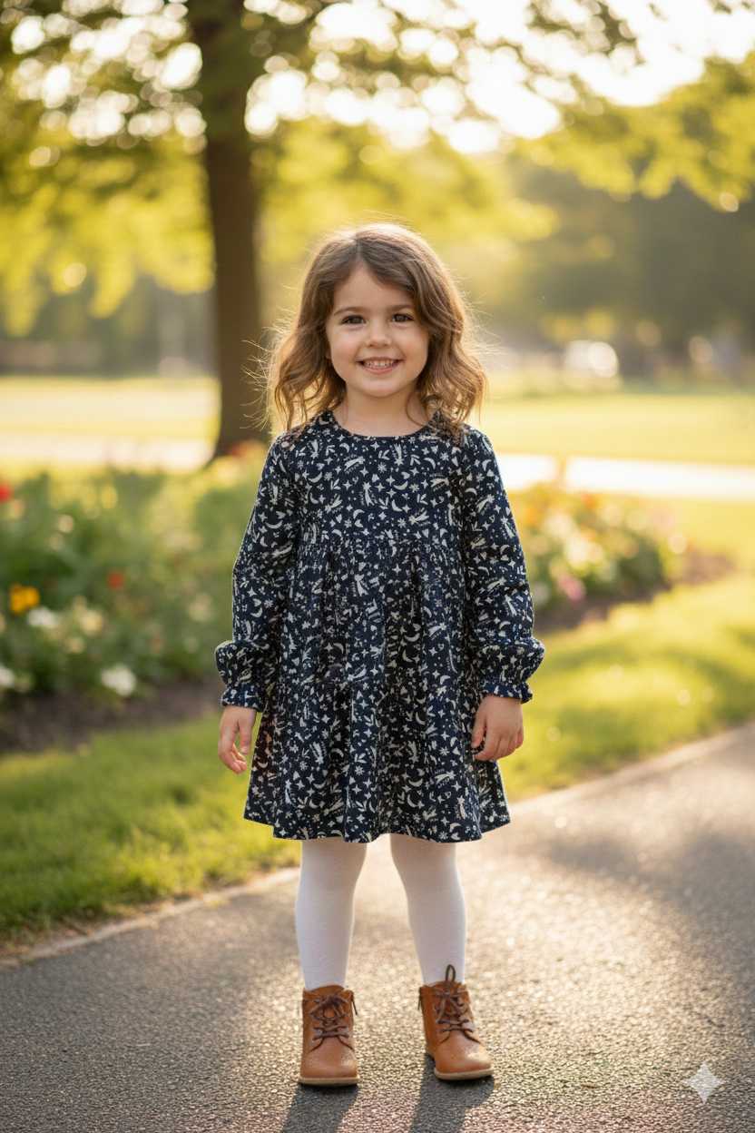 Robe Bleue pour filles