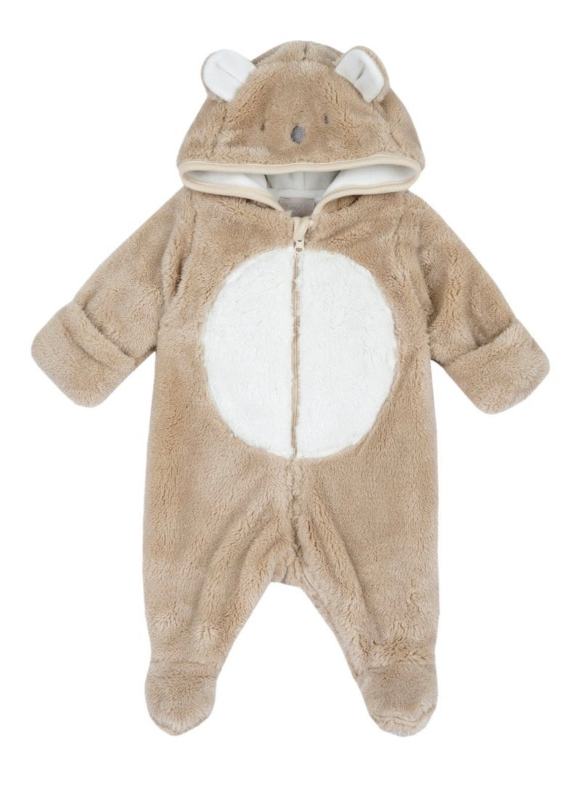 Combi-pilote à capuche Beige