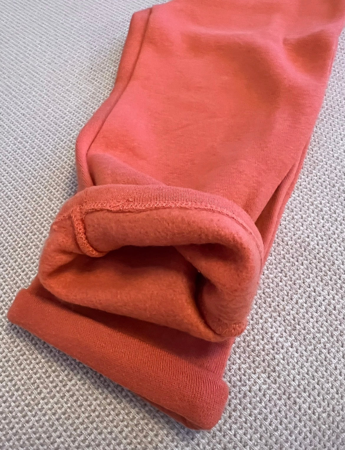 Ensemble 2 pcs sweat et pantalon en molleton orange