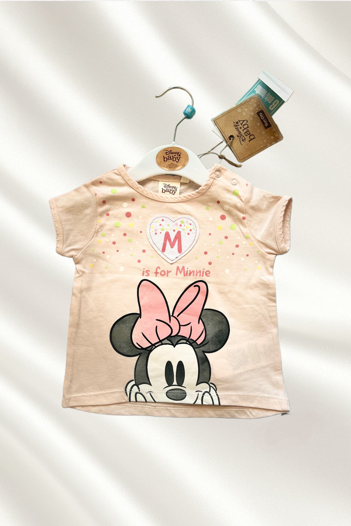 T-shirt Disney Saumon