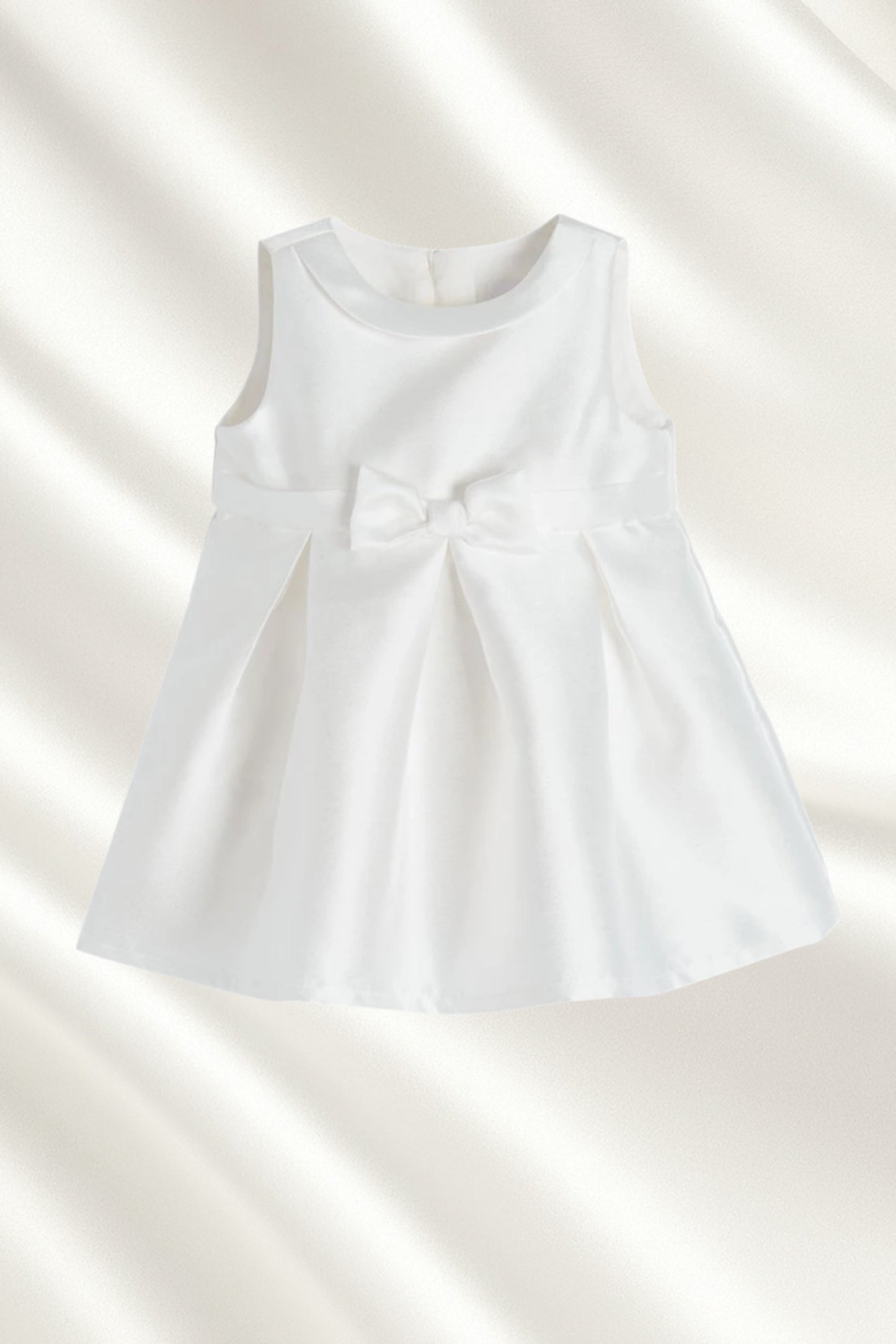 Robe anniversaire sans manches avec boléro