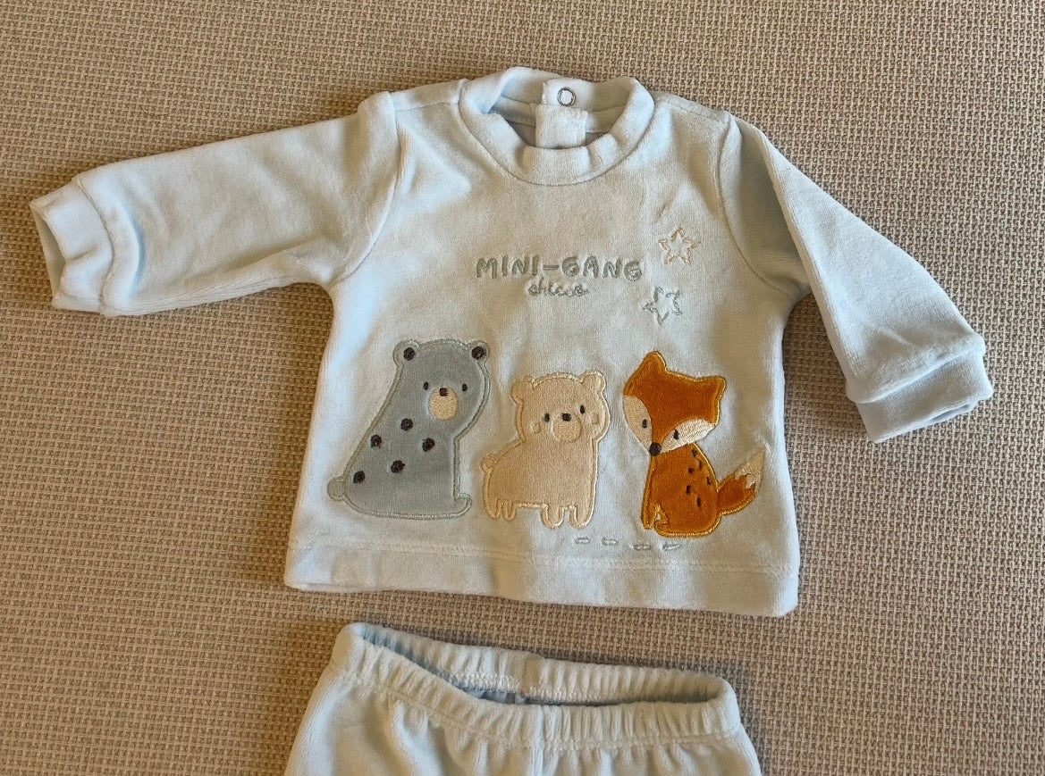 Ensemble Chicco bleu ciel