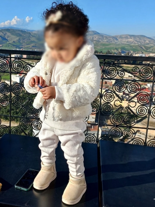 Ensemble 2 pcs fille en Blanc