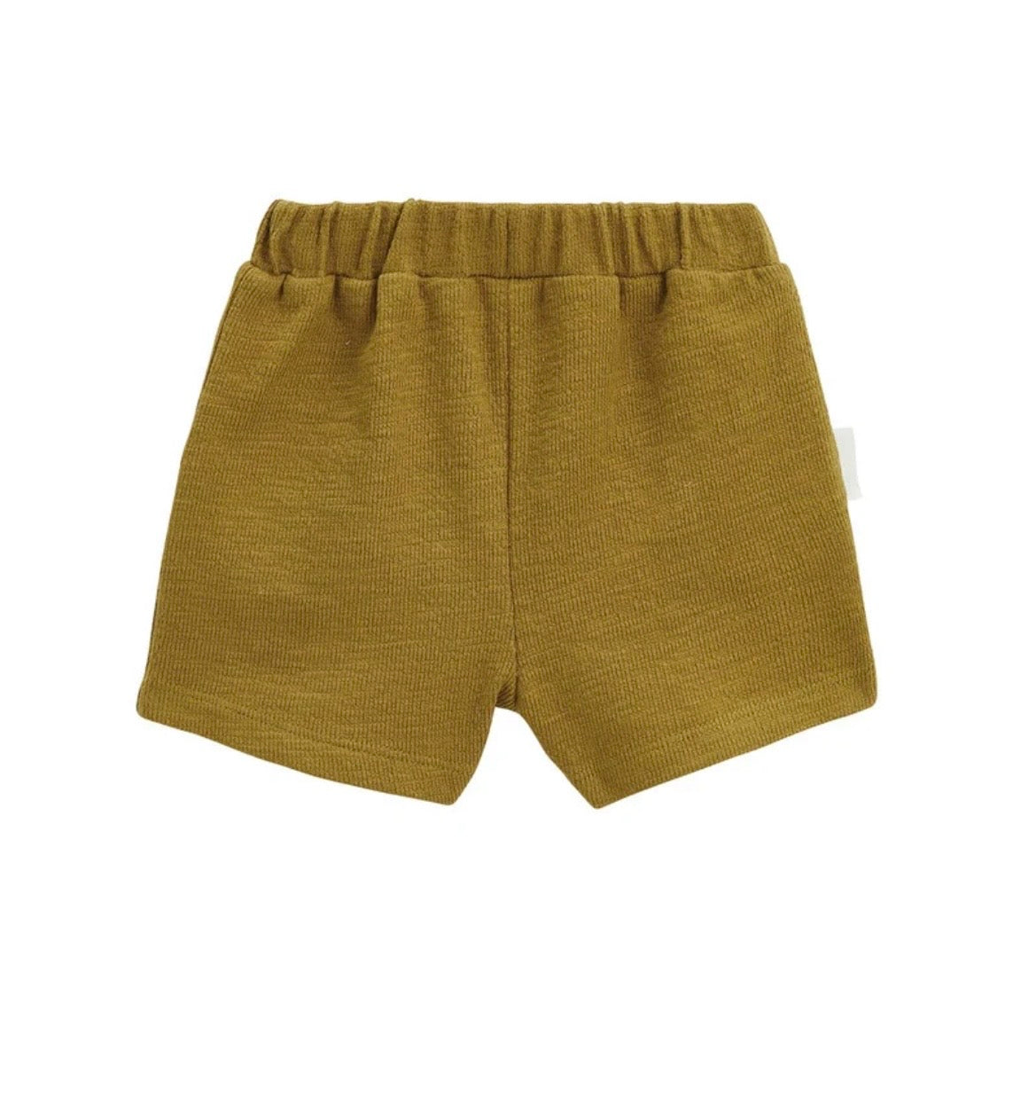 Ensemble 2 pcs Body & short beige kaki garçon