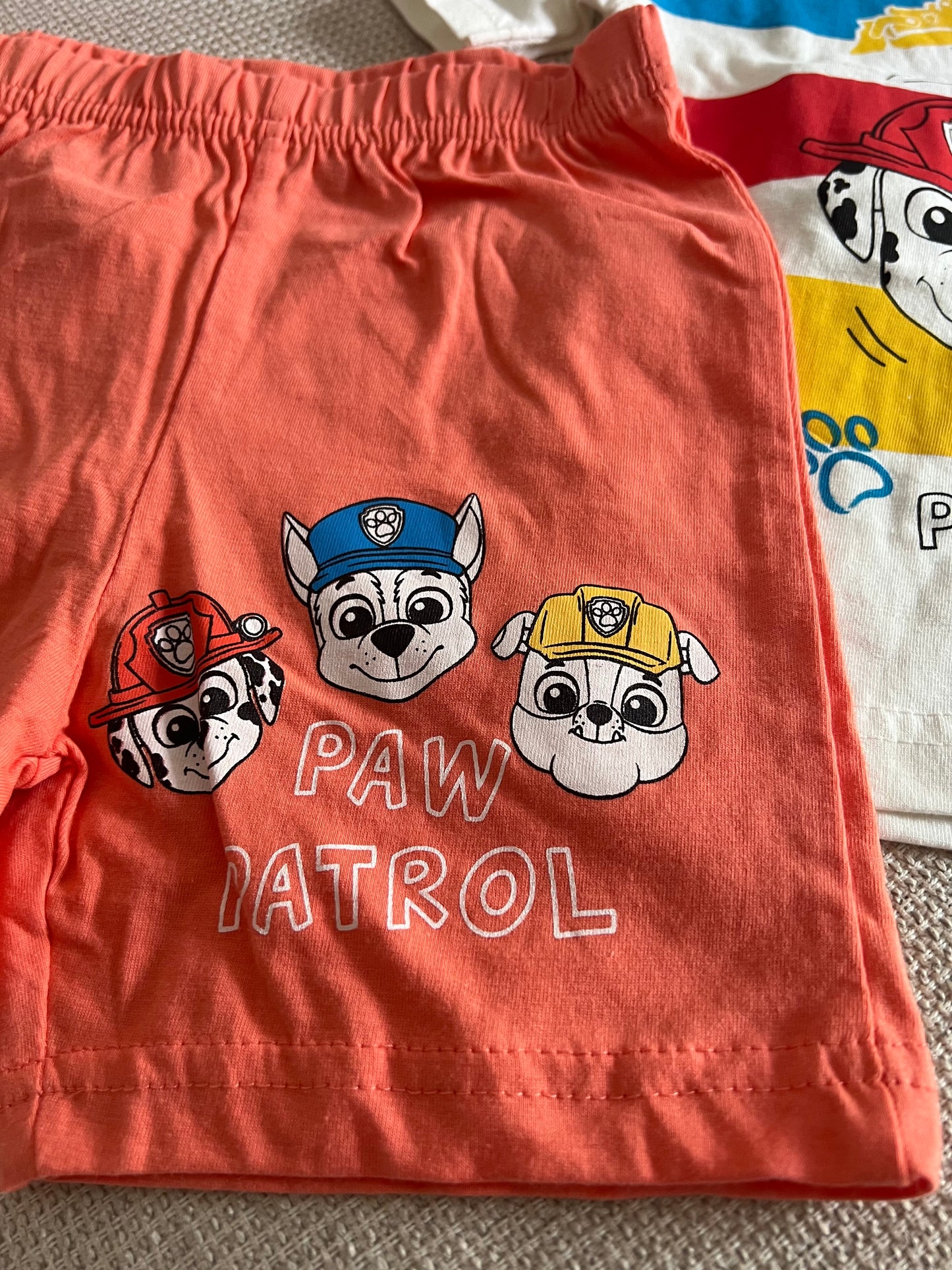 Ensemble 2 pcs Pat Patrouille Orange garçon