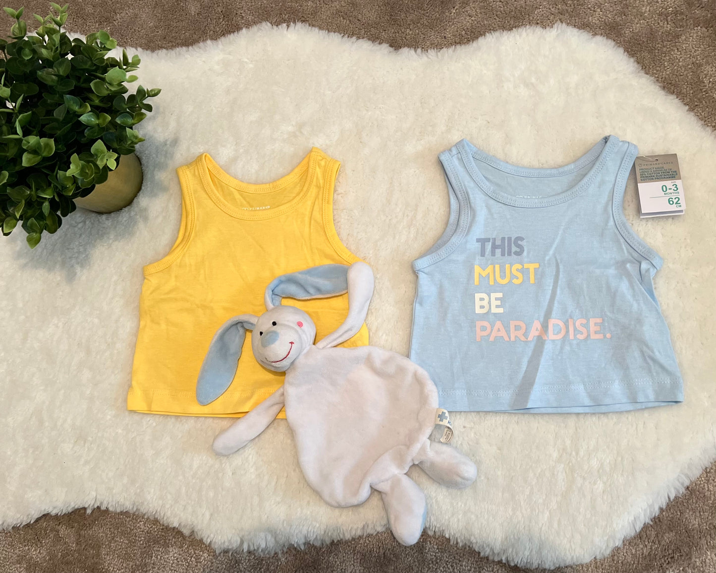 Pack 2 hauts pour bébé